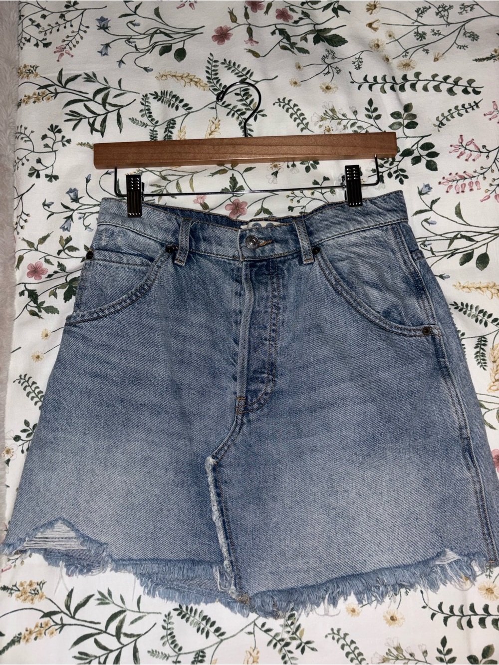 Free People Denim Skirt